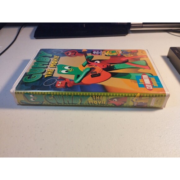Gumby: The Movie (VHS, 1995) Claymation Children Kidvision Clamshell Case - Picture 3 of 7